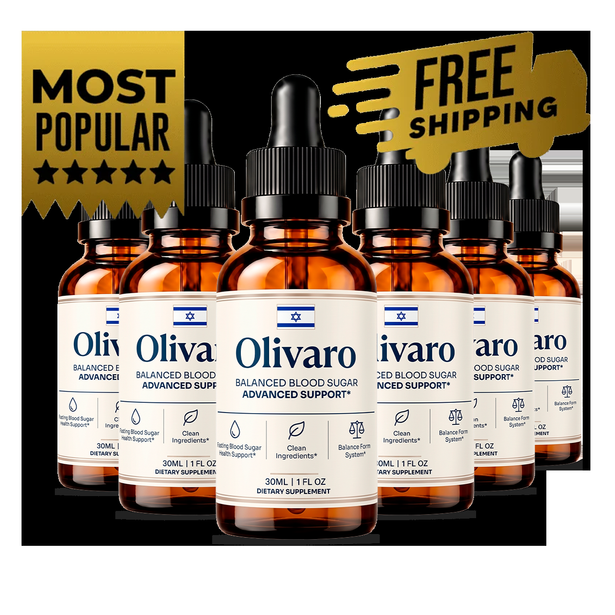 Olivaro 6 Bottles package